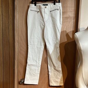 Ralph Lauren Cream Denim Jeans